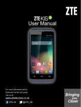 ZTE Kis 3 User manual