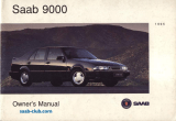 Saab 9000 MY95 User manual