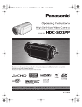 Panasonic HDC-SD1PP User manual