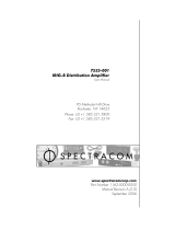 Spectracom  7535-001 IRIG-B Distribution Amplifier  User manual