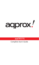 Aqprox APPEB03TG User guide