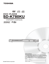 Toshiba SD-K780KU User guide