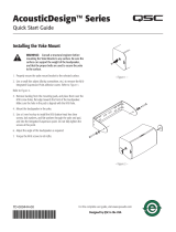 QSC AD-S112SW Quick start guide