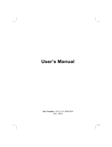 Mio Mio 168 User manual