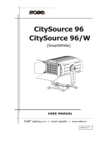 Robe City Source 96 User manual