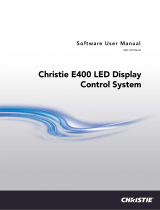 Christie LED tiles - 4.0mm User manual