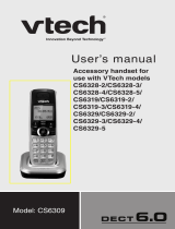 VTech CS6329-3 User manual