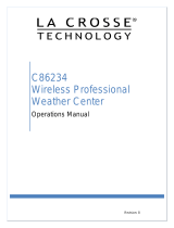 La Crosse Technology C86234 Operating instructions