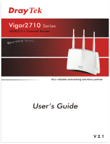 Draytek VIGOR2710N User manual