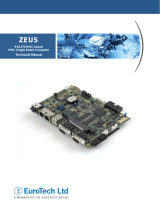 Eurotech ZEUS User manual