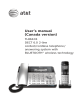 AT&T TL86103 User manual