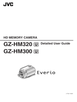 JVC Everio GZ-HM320 User manual