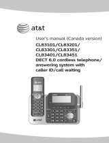 AT&T CL83101 User manual