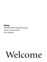 BenQ W6000 User manual