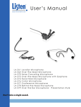 Listen LA-274 User manual