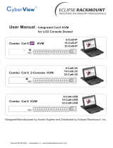 CyberViewIntegrated Cat 6 KVM