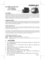 Posiflex LM-2208, LM-2212 / TM-2212 User manual