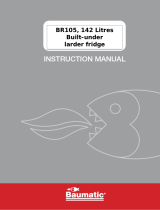 Baumatic BR105 BI LARDER FRIDGE User manual