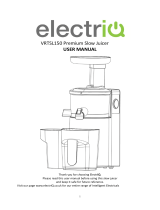 ElectrIQ VRTSL150 Owner's manual