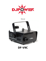 DJ Power DF-V9C RC Fog Machine Owner's manual
