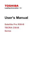 Toshiba R50-B (PSSG0C-02W02M) User manual