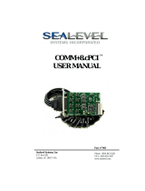 SeaLevel COMM+8.cPCI User manual