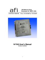 AFi N-TAH User manual