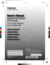 Toshiba 46G300U3 User guide