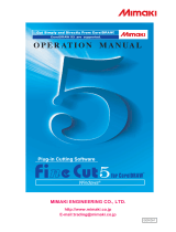 MIMAKI FineCut for CorelDraw Operating instructions