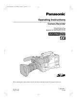 Panasonic AJ-HDX900P User manual