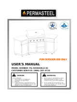 Permasteel PG-50506SRLA-SC-1 Owner's manual