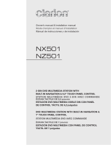 Clarion NX501 User manual