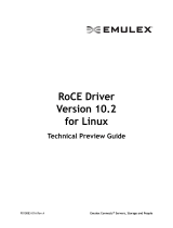 Broadcom RoCE DriverVersion 10.2for Linux User guide