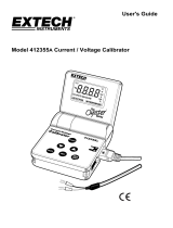 Extech Instruments 412355A User manual