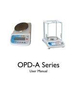 Optima OPD-A Series User manual