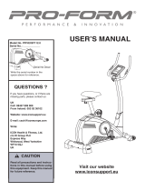 Pro-Form PFIVEX87112 User manual
