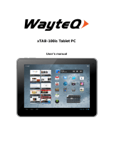 WayteQ xTAB-100is Owner's manual