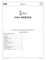 urmet domus MT124-027 Technical Manual