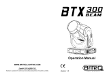 Briteq BTX-300BEAM - RENTAL SET Owner's manual