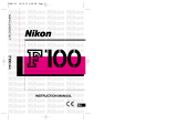 Nikon F100 - F 100 SLR Camera User manual