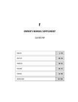 Cannondale F series Owner's manual