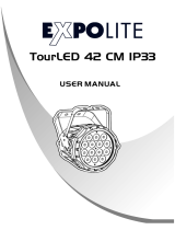 Expolite TourLED 42 CM IP33 User manual