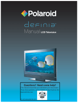 Polaroid DEFINIA User manual