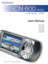 Navman iCN 630 User manual