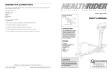 HealthRider HEEL8907 X-TRAINER User manual