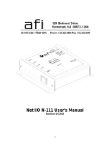 AFi Net IO N-111 User manual