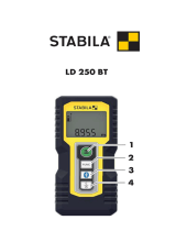 Stabila LD 250 BT LASER MEASURER User manual