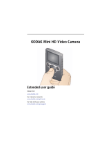 Kodak Mini HD Owner's manual