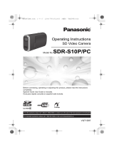 Panasonic SDR-S10PC User manual