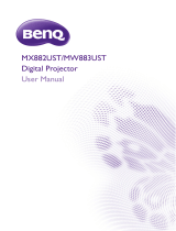 BenQ MX882UST User manual